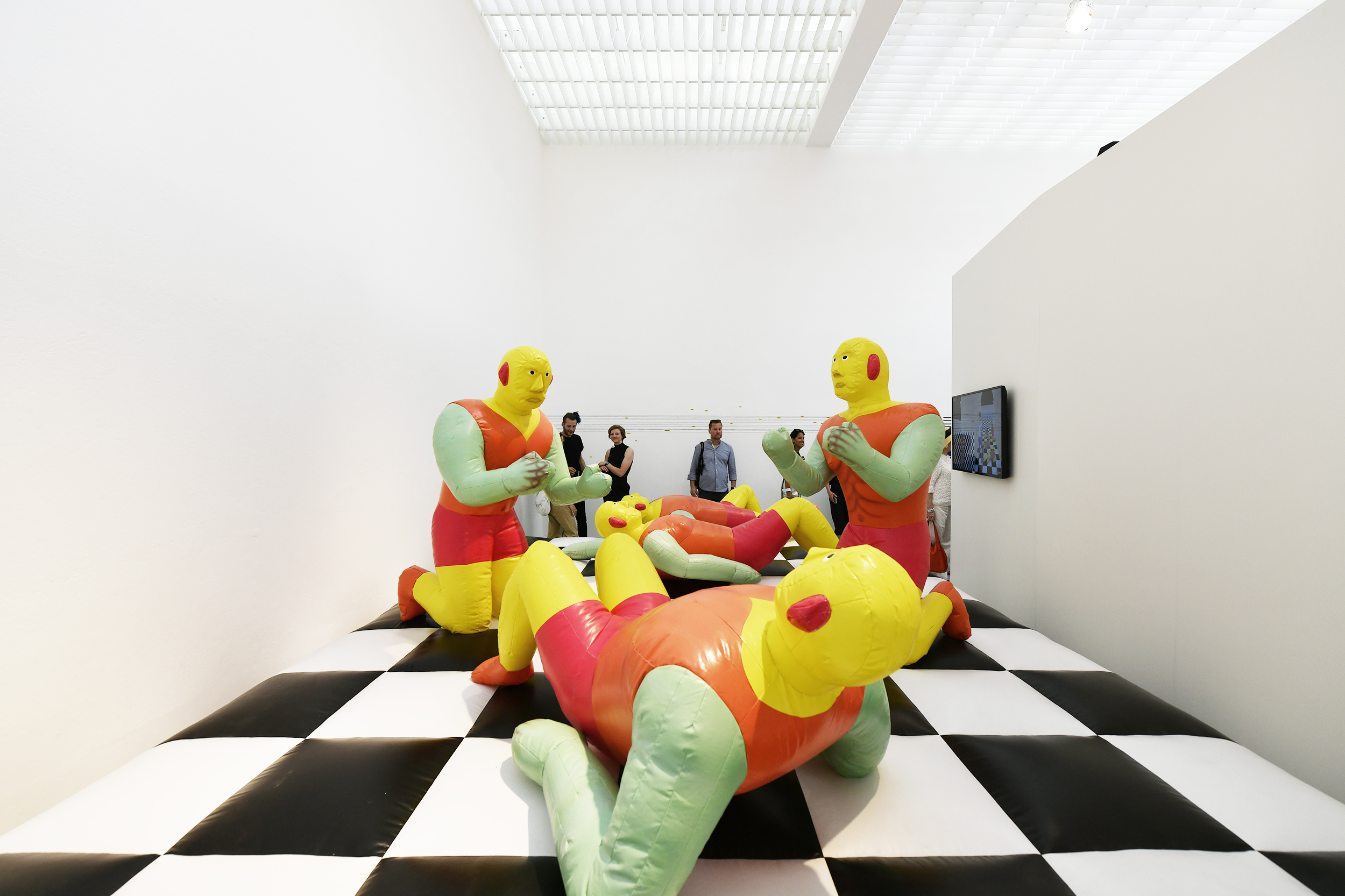 ↑ **Safety Measures** at the Dutch Pavillion, Venice Architecture Biennial 2018.
